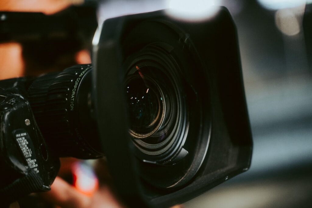 a close up of a camera lens Best Practices for Conversion Ads